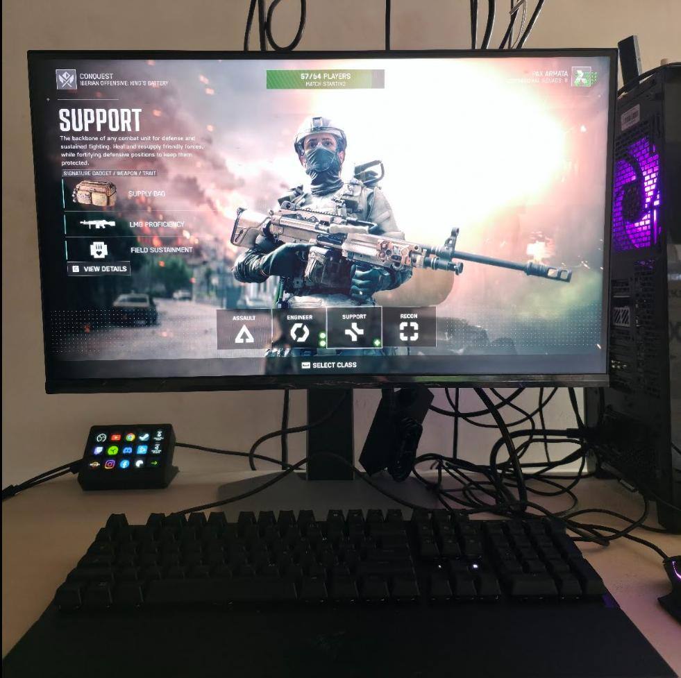 Before video setting tweaks. A little bland., click to load a larger version