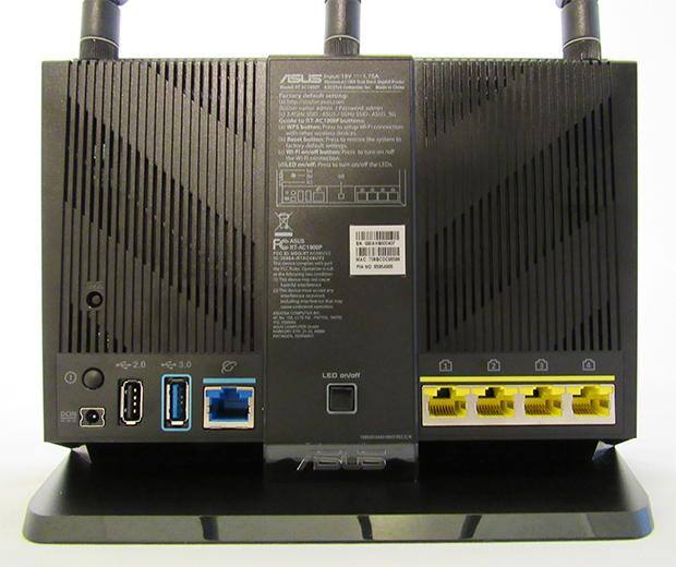 RT-AC1900P back, click to load a larger version