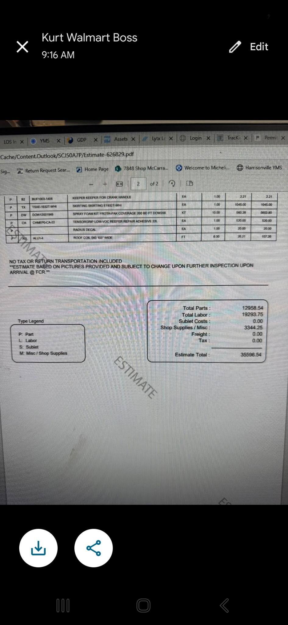 Customer provided image, click to load a larger version