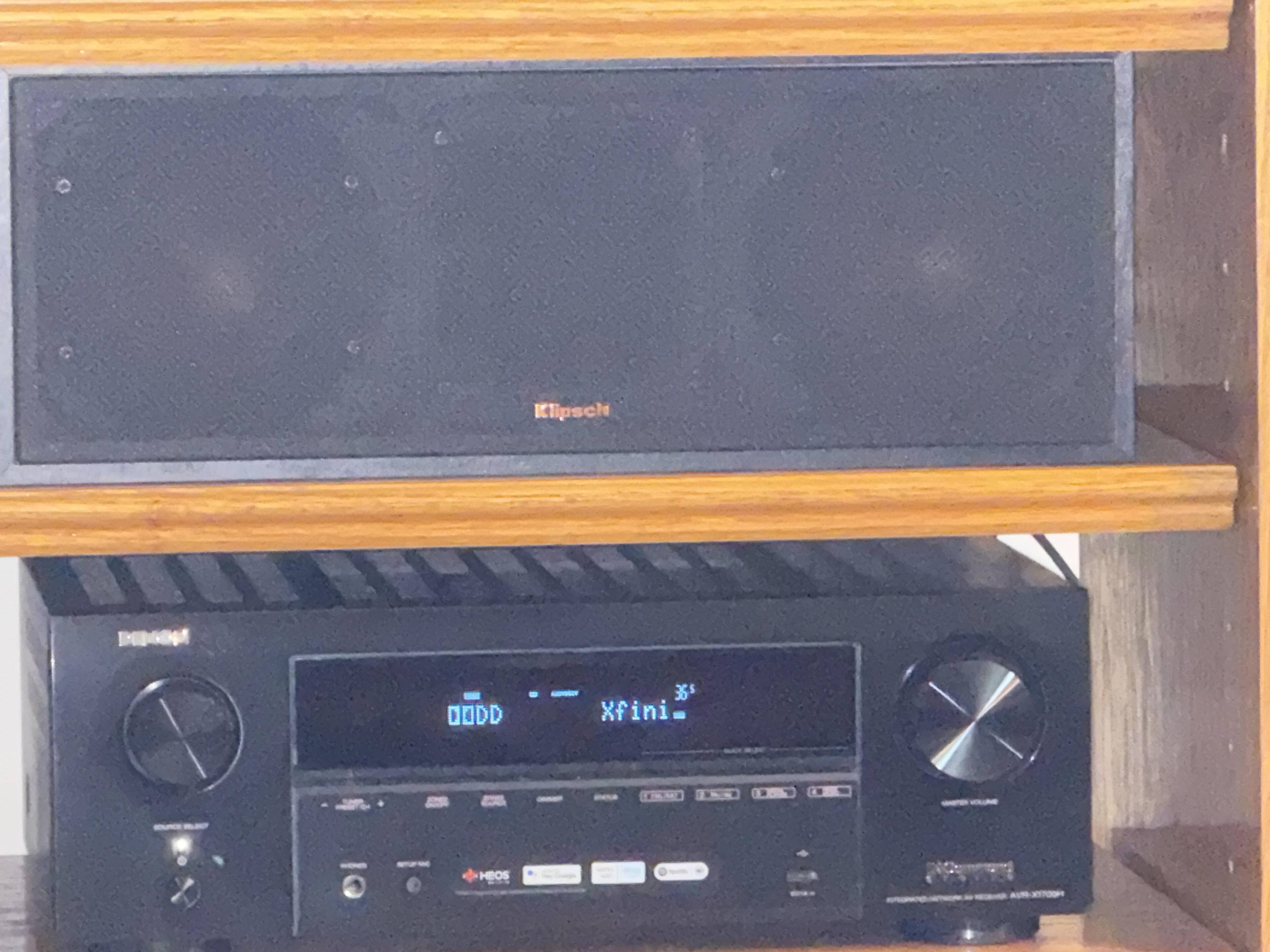 Denon AVR X1700H (80W X 7) 7.2 Ch. with HEOS and Dolby Atmos 8K