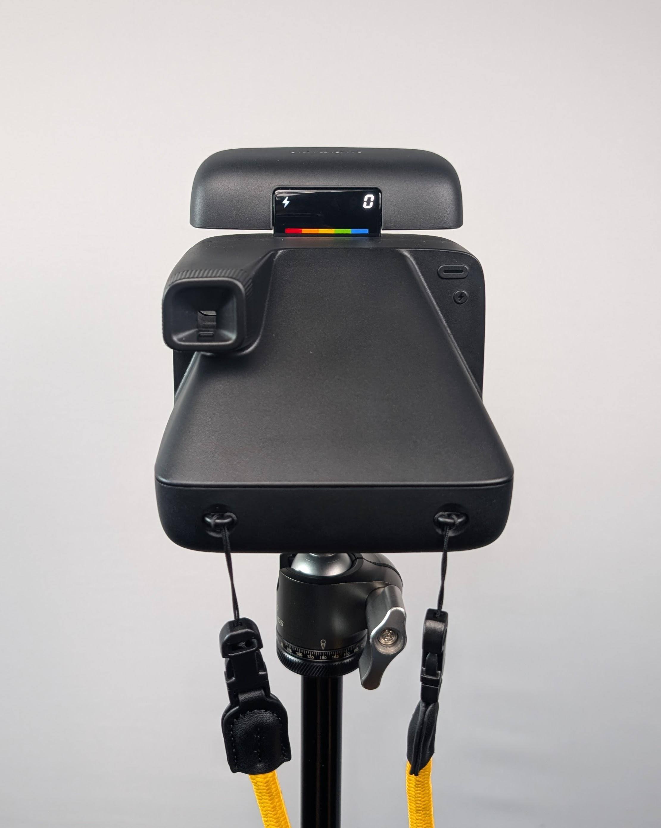 Back view of the camera in the On position., click to load a larger version