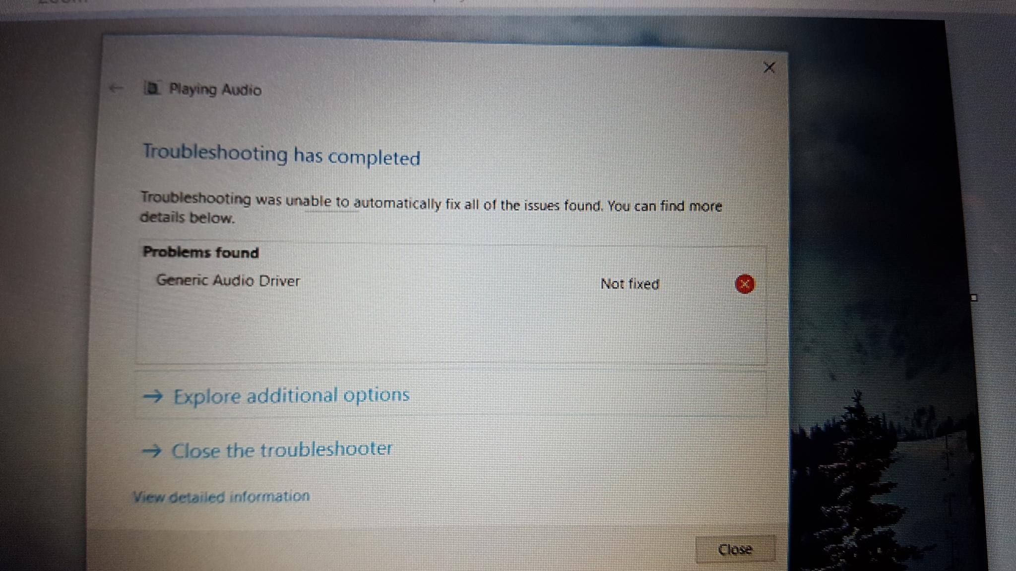 post hdmi hook up, sound is broke on computer, click to load a larger version