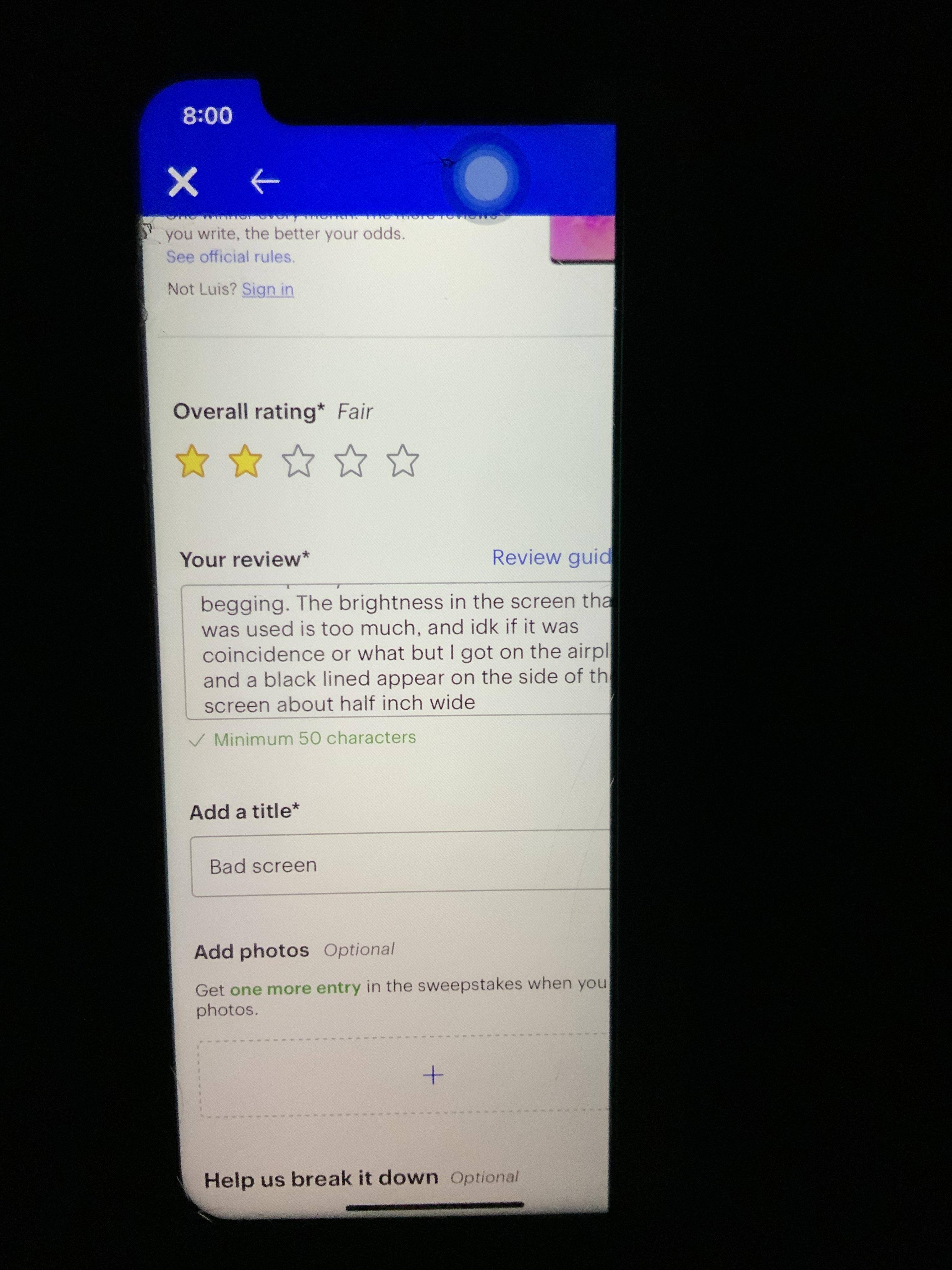 Customer provided, click to load a larger version