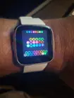 My Versa Lite with a cool binary watch face, click to load a larger version