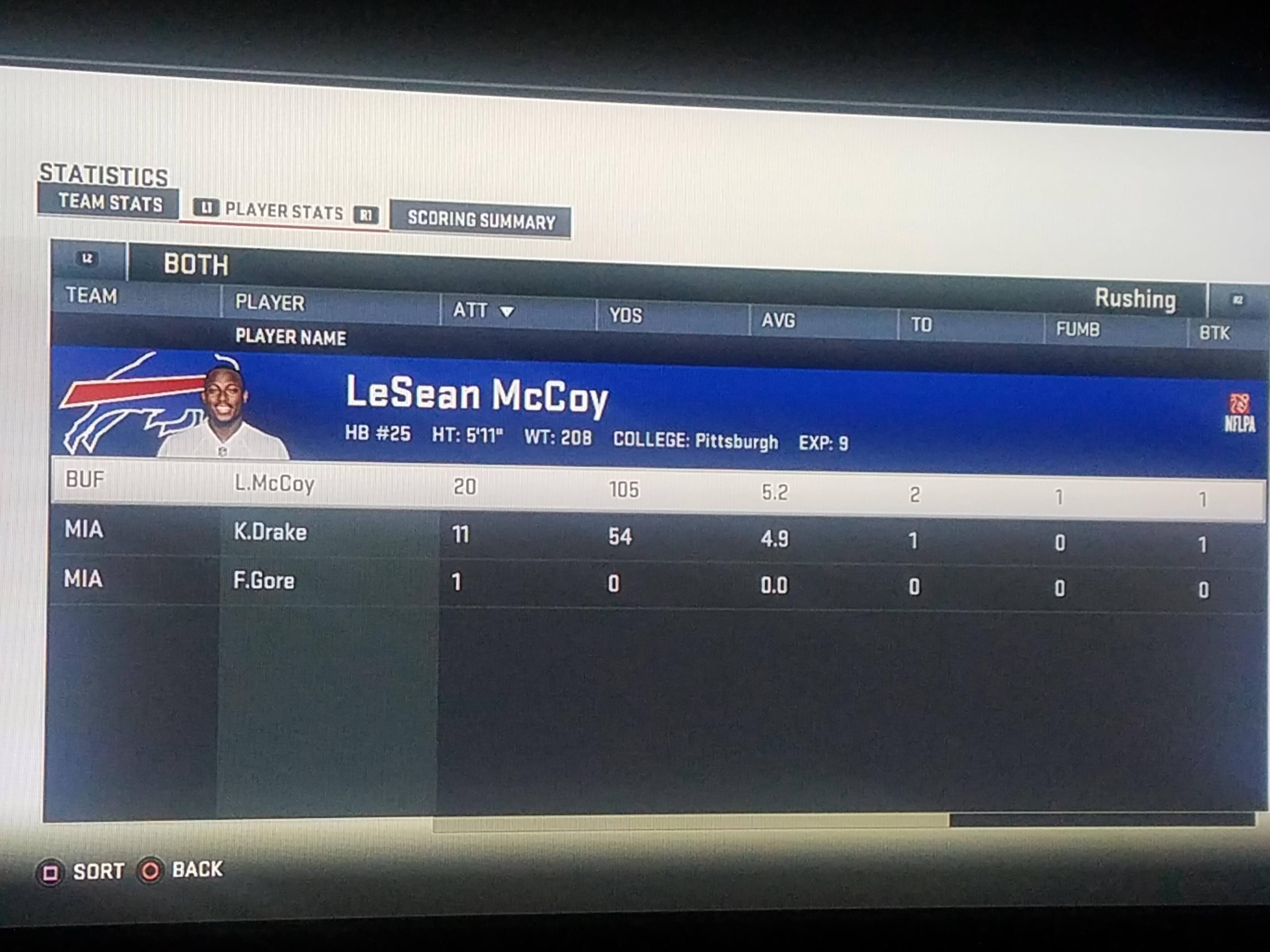 Who say's you can't run the ball in Madden 19?, click to load a larger version