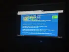 It works great in a dark room., click to load a larger version