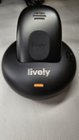 Charging station, using usbc cable,  the charger is there to drop the lively all night long,  so it can be ready the next day.  The battery life is about two days but when not in use just drop it in the station.  A button also on it, click to load a larger version