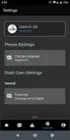Settings Screen I, click to load a larger version