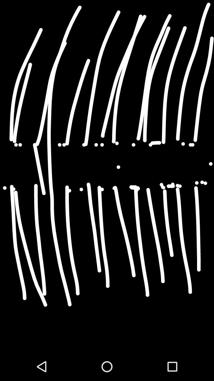 Trying to get the center portion of phone to respond, if you were scrolling it would select something random in the general area., click to load a larger version