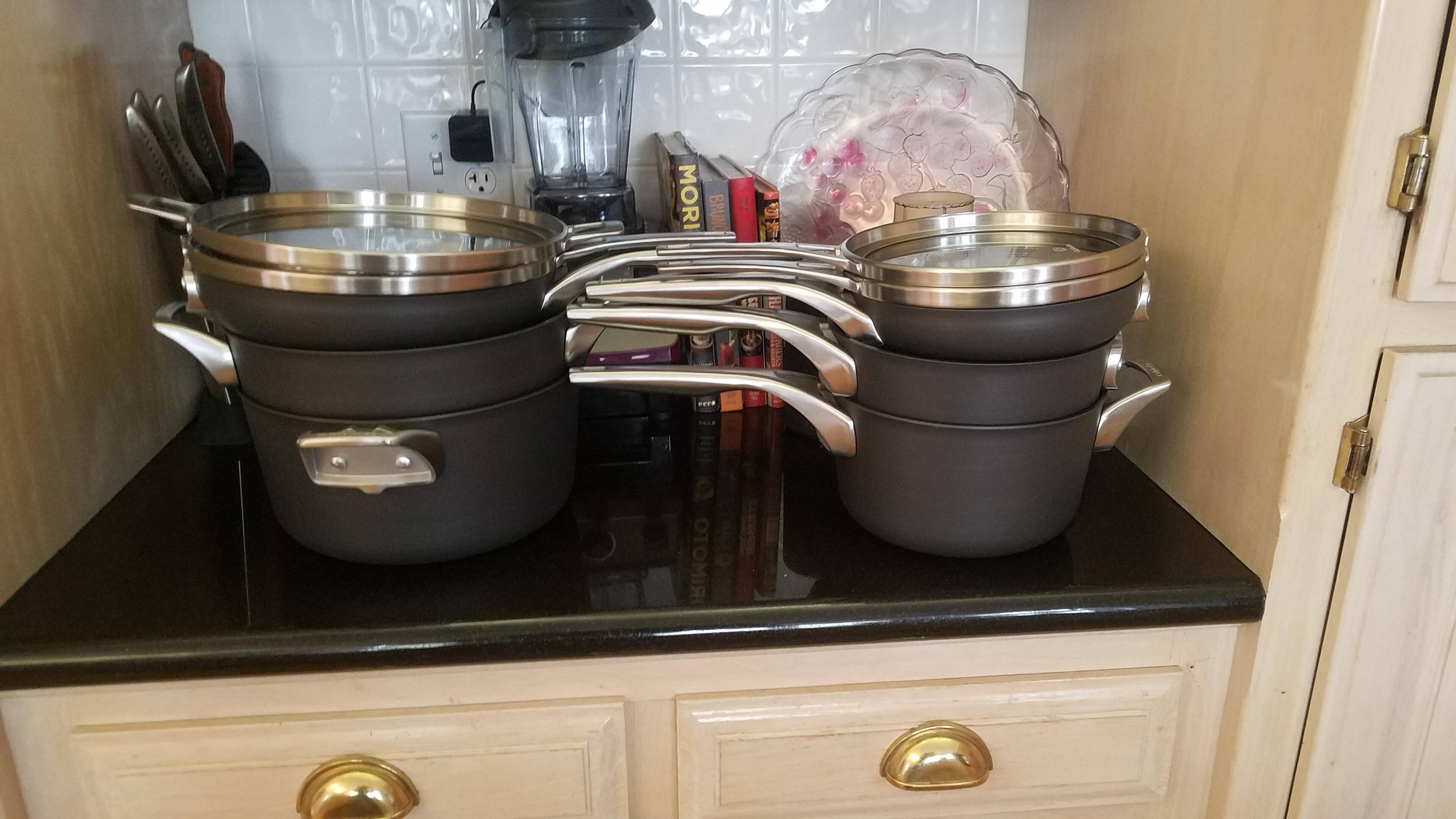 Space Saving Nesting Cookware, click to load a larger version