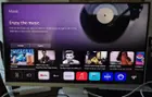LG - My View 27" IPS UHD 60Hz Smart Monitor Music Page, click to load a larger version
