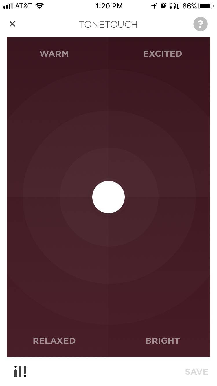 app interface, "equalizer", click to load a larger version