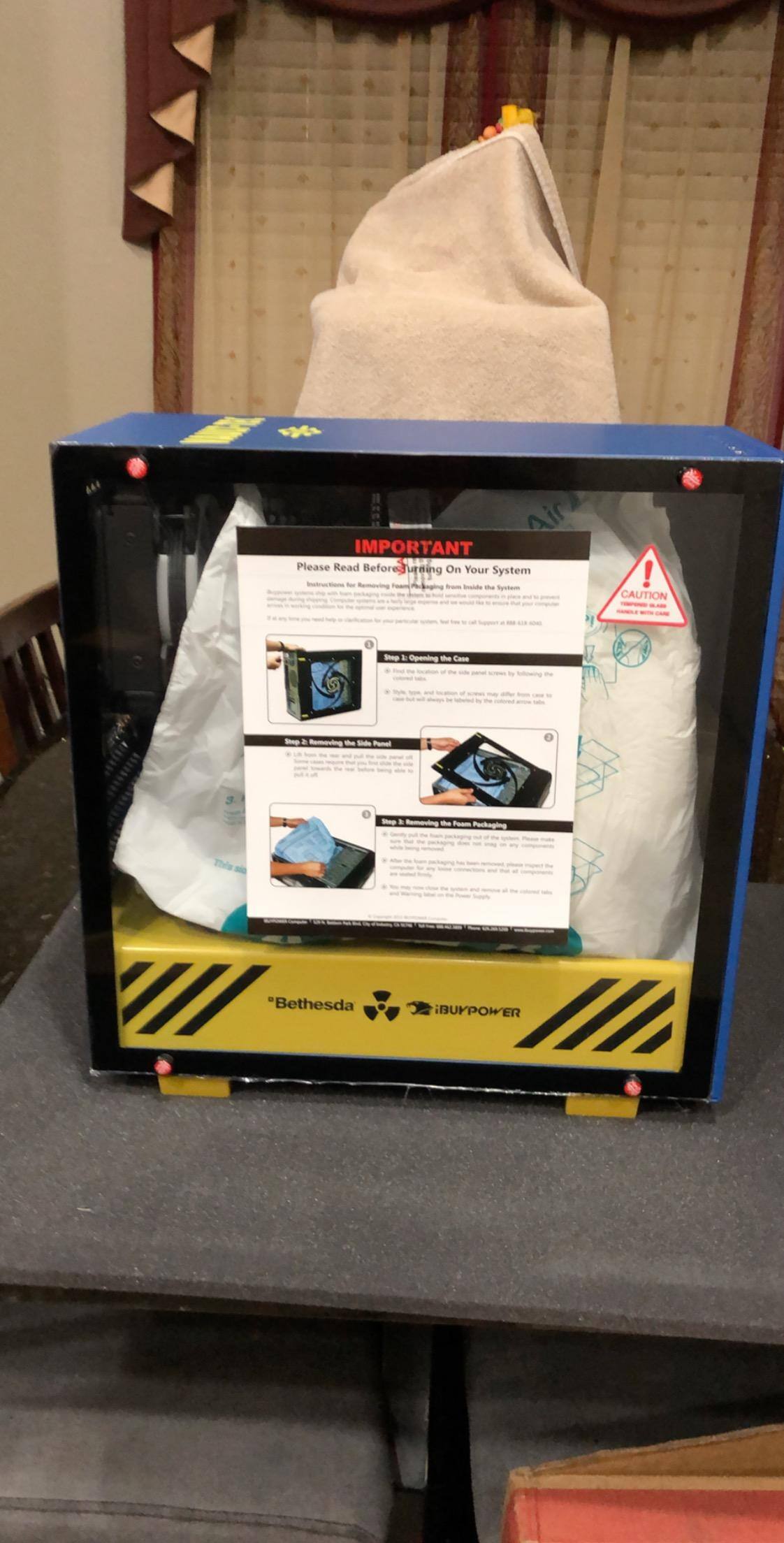 Pc out the box, click to load a larger version