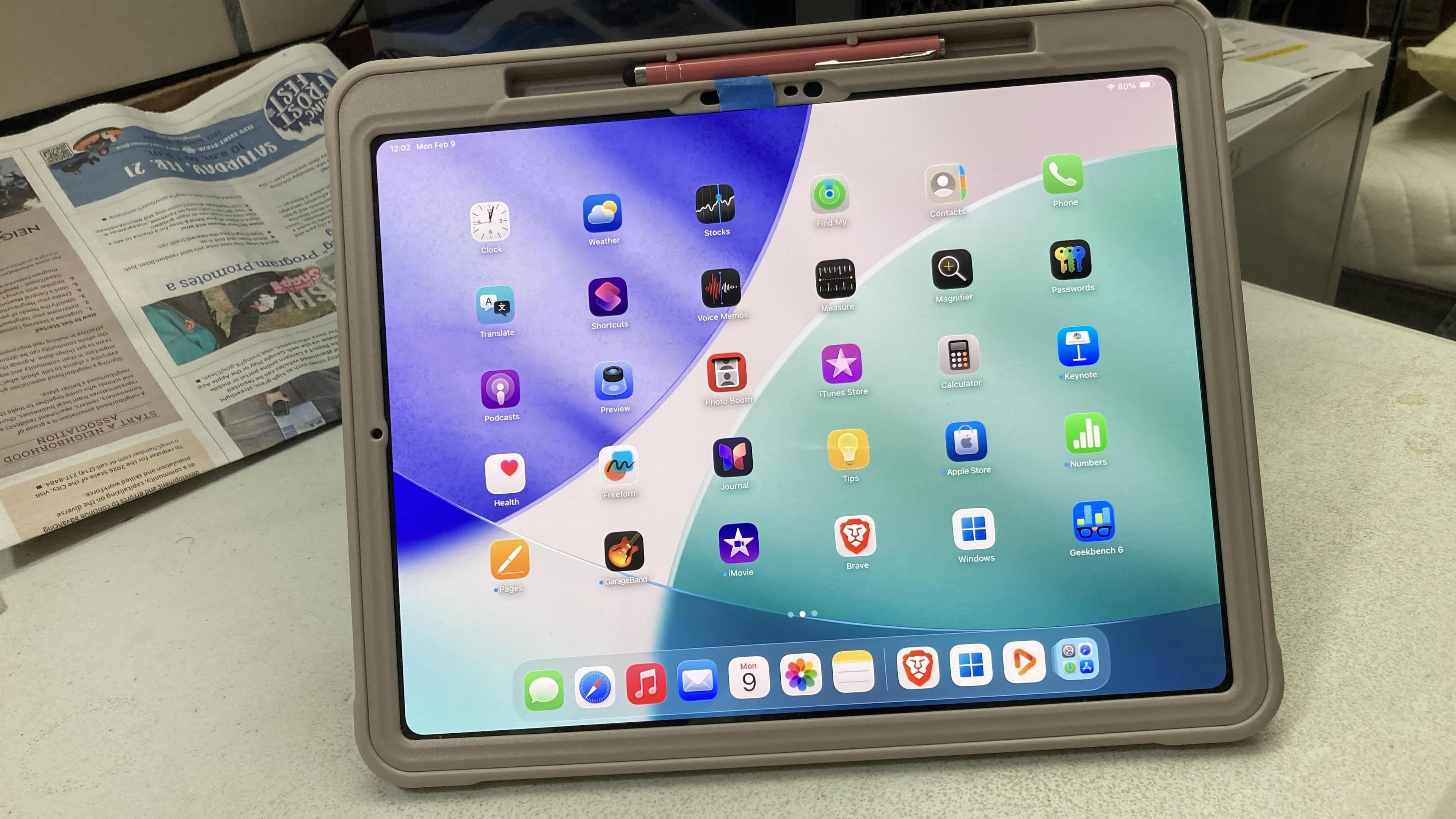 Apple 13 inch iPad Pro M5 chip Wi Fi 1TB with OLED Silver MDYP4LL