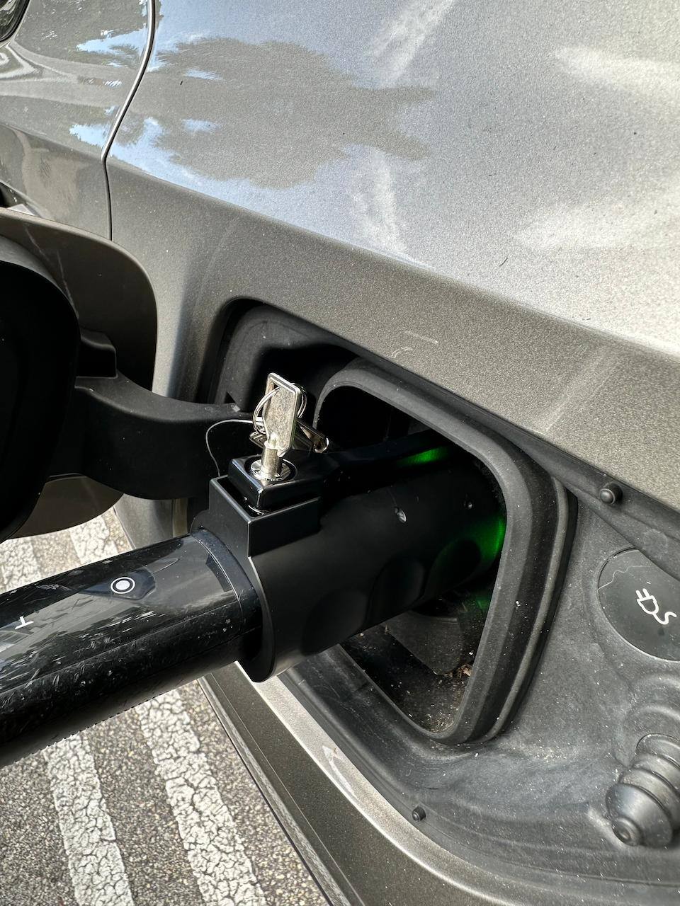 Plugged in to my Polestar 2, click to load a larger version