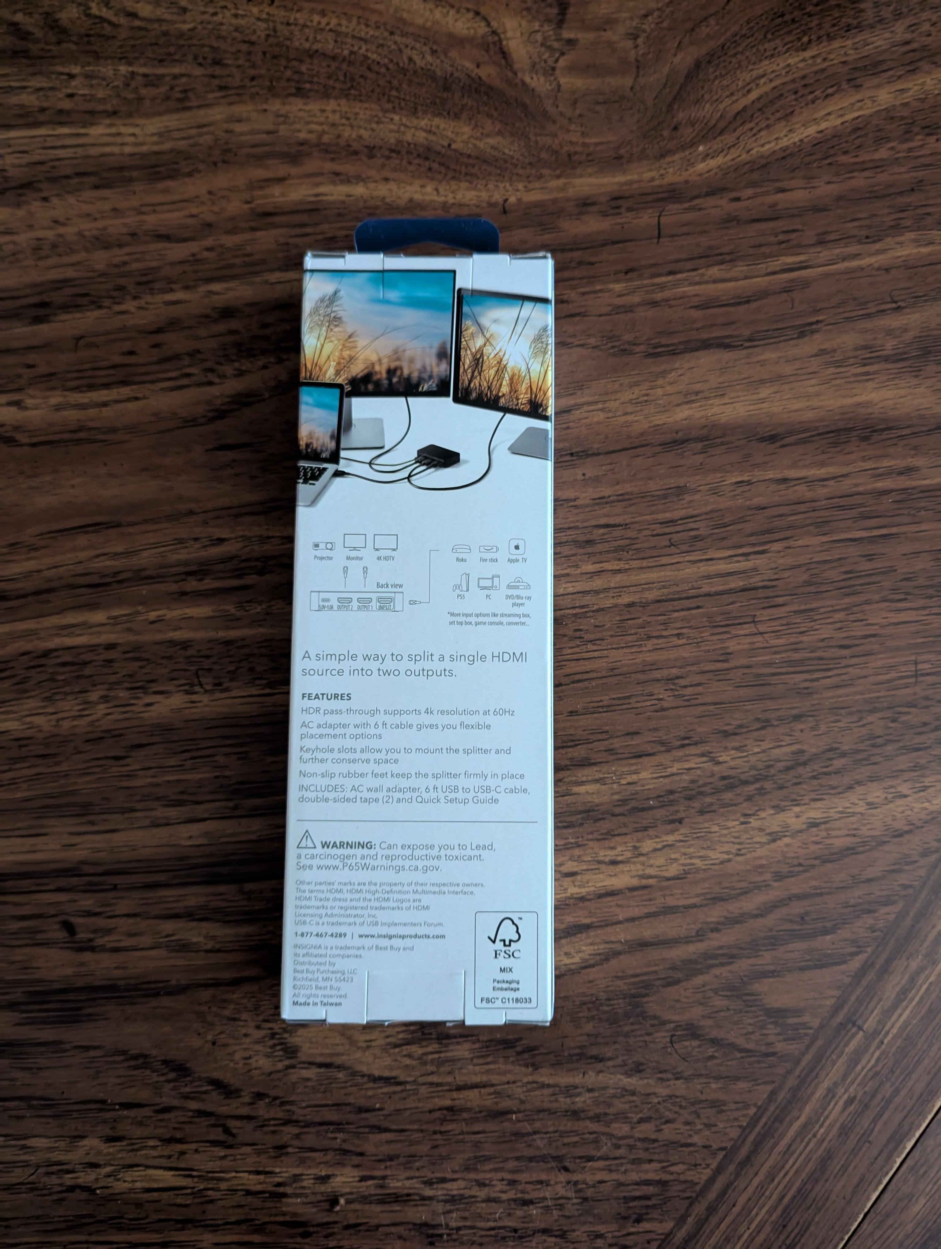 Back of the box, click to load a larger version