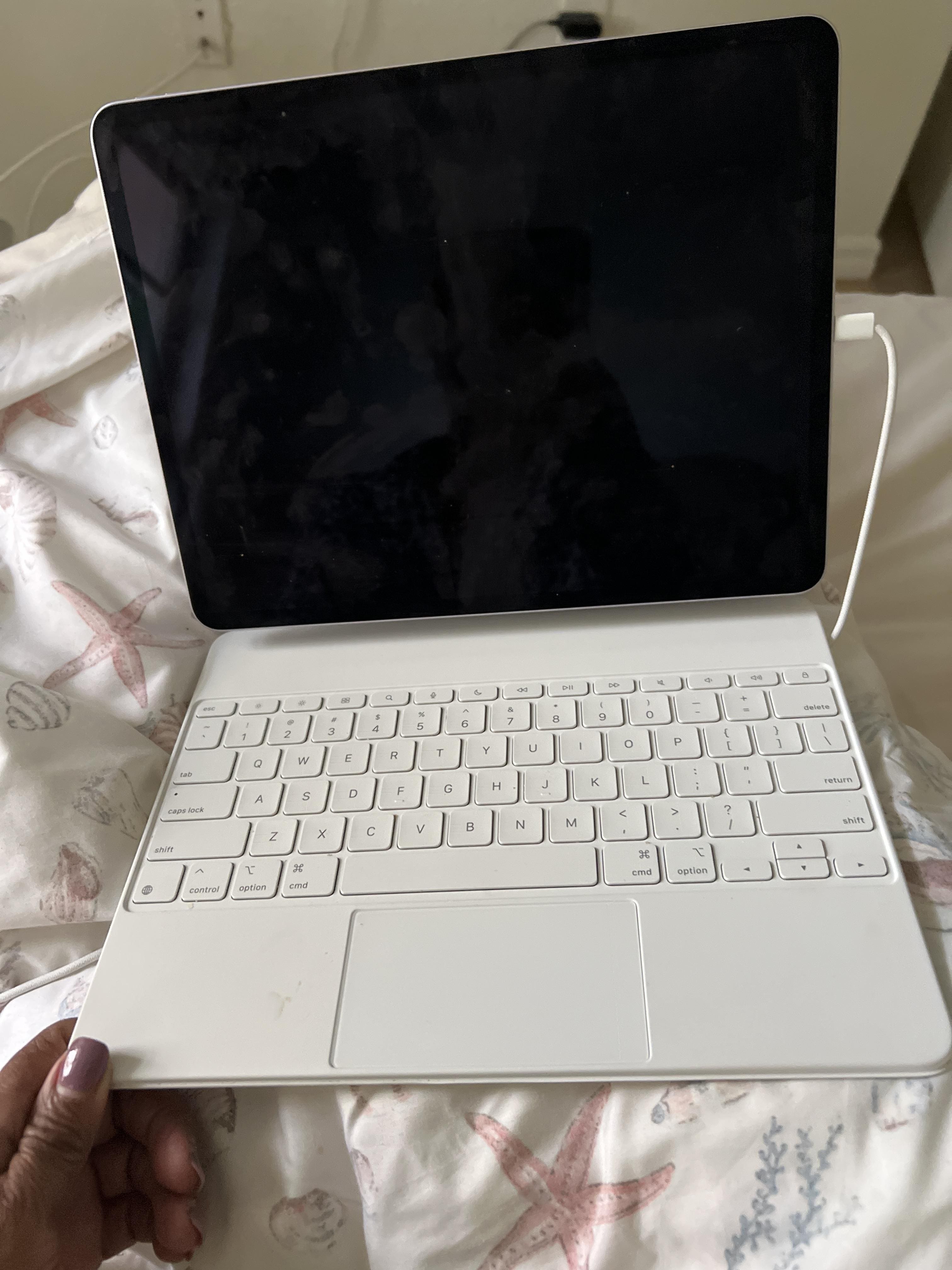 Apple Magic Keyboard for iPad Air 13 inch (M4) White MDFW4LL/A