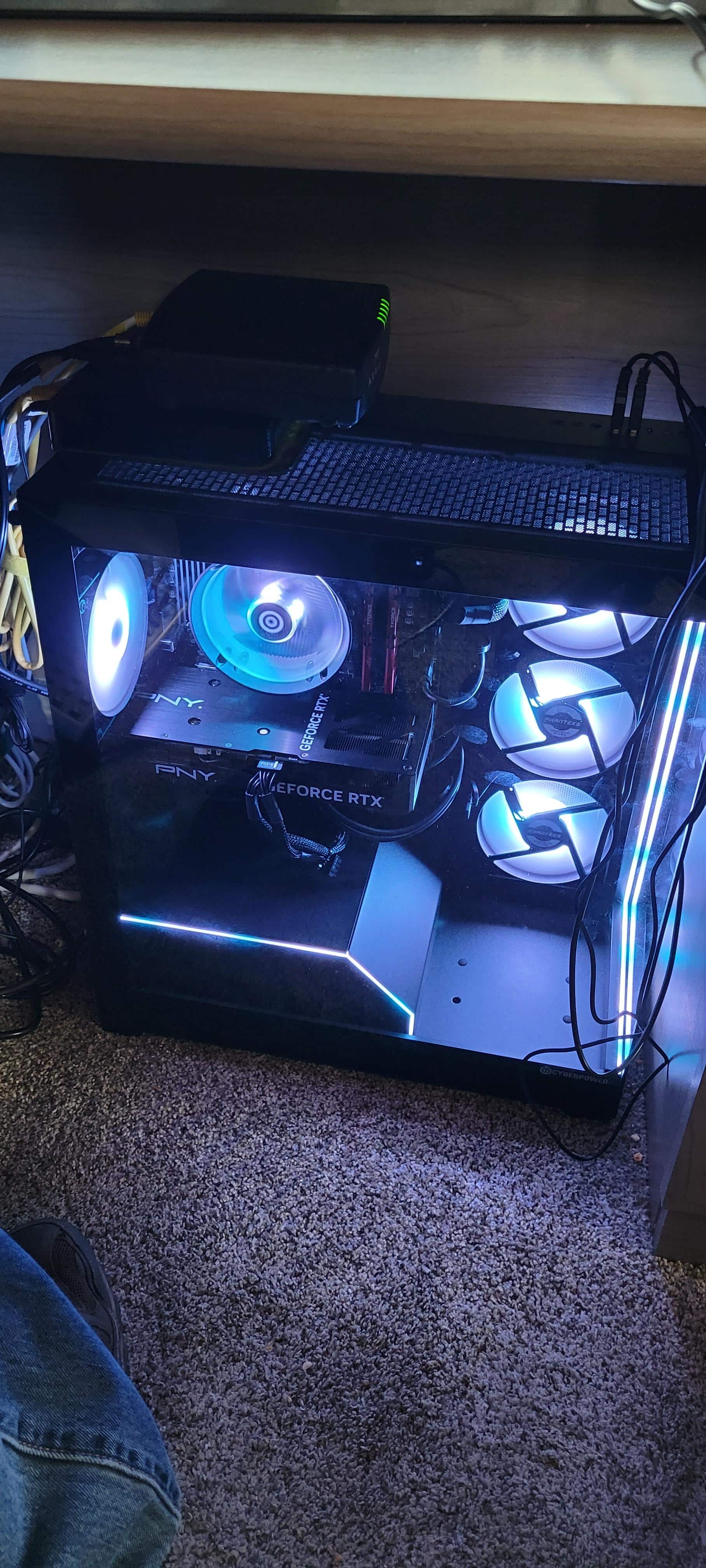 【おまけ付き】RTX4060ti＆Ryzen7 5700x＆B550M PRO CyberPowerPC Gamer Master Gaming Desktop AMD Ryzen 7 5700