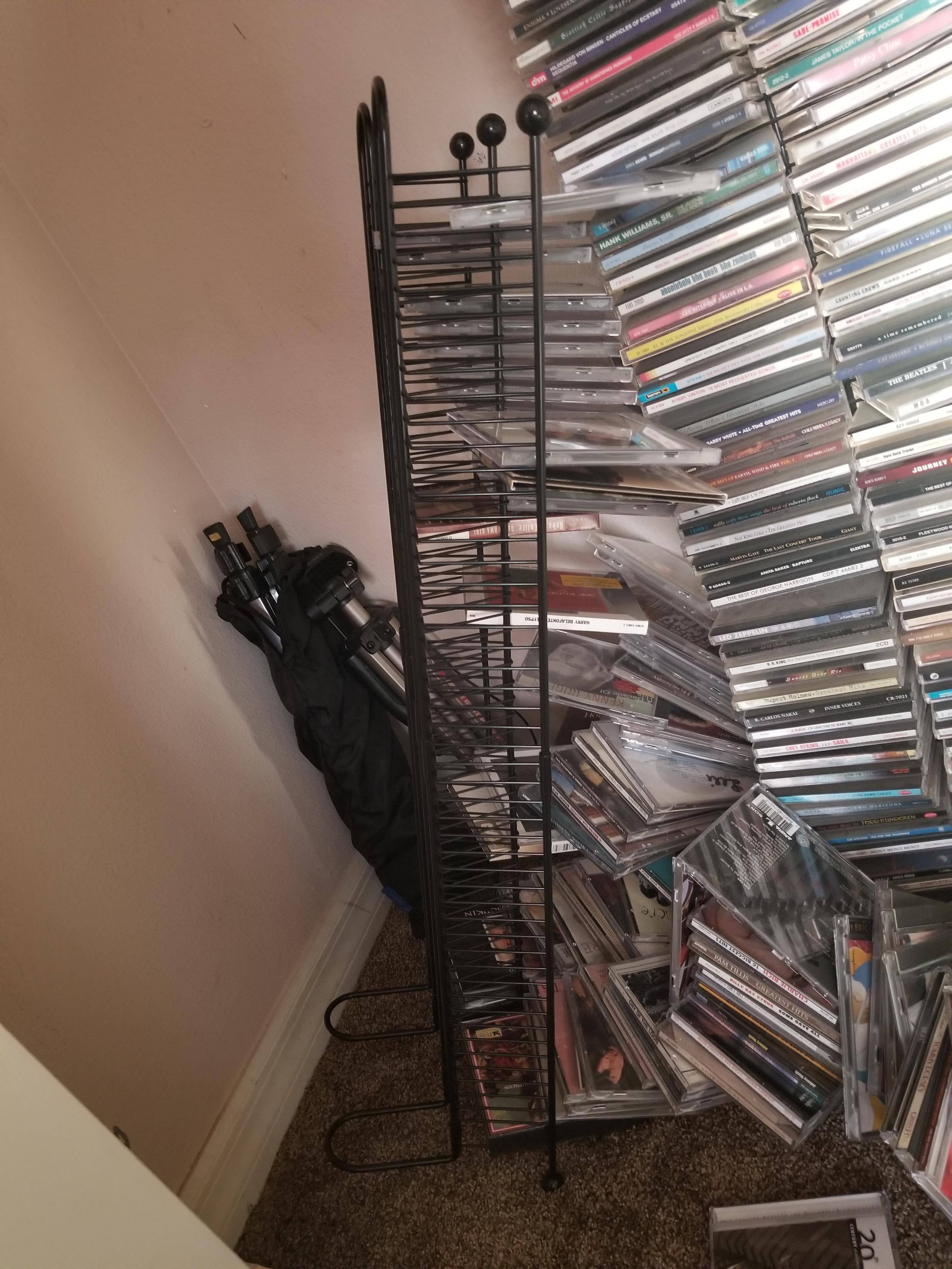 Dvd Tower Atlantic Nestable 100 CD Tower - Holds 100 CDs, Efficient ...