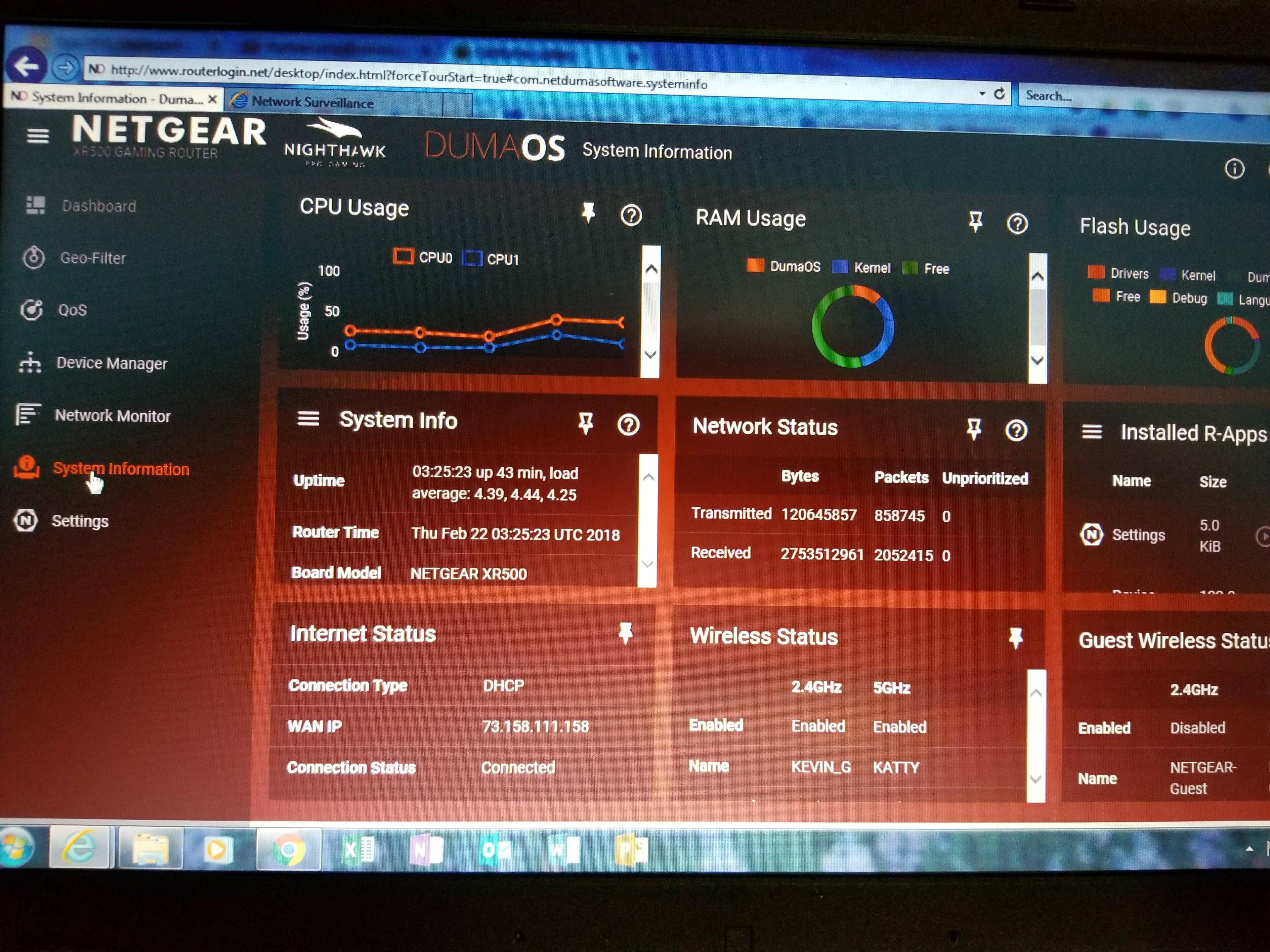 DumaOs Interface, click to load a larger version