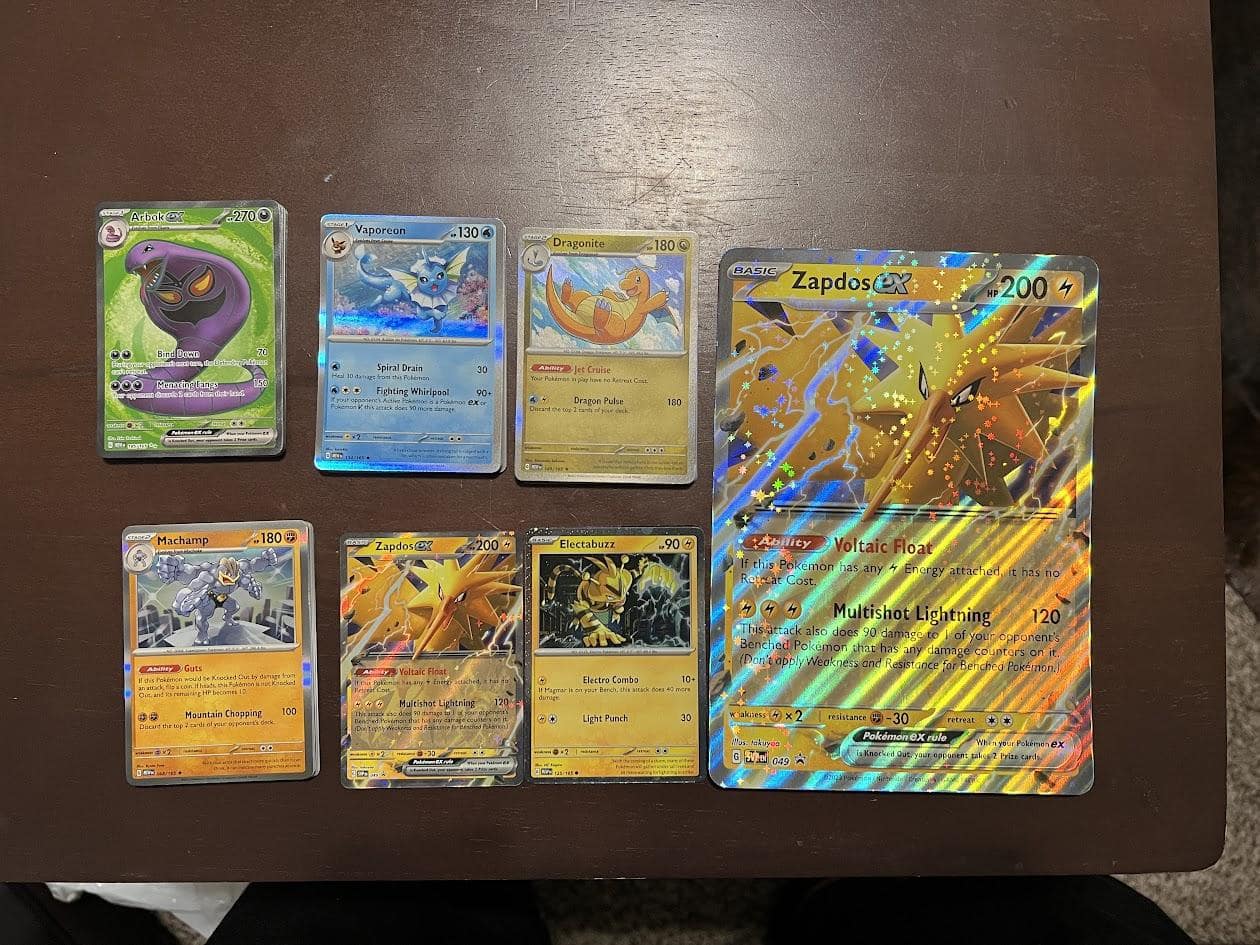 Pokémon Trading Card Game: 151 Zapdos ex Box 290-87313 - Best Buy