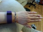 I wear it above my wrist bone since that's (about) 3 fingers width, click to load a larger version