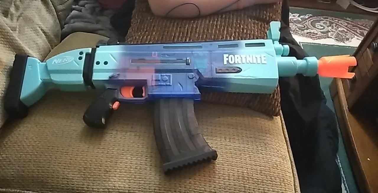 Nerf Fortnite AR Rippley Motorized Elite Dart Blaster F1031 - Best Buy