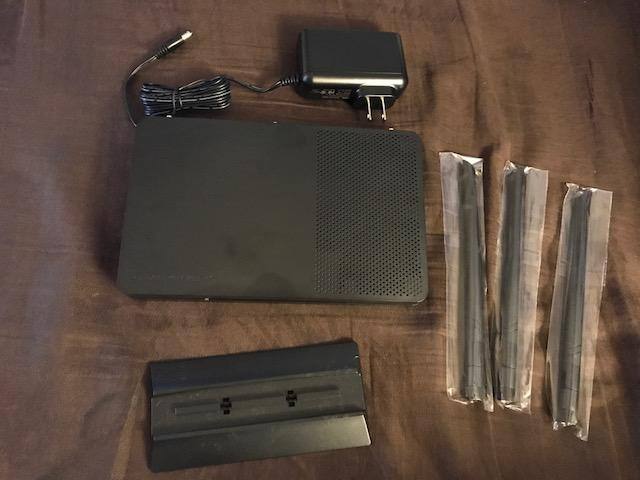 The package contents, click to load a larger version