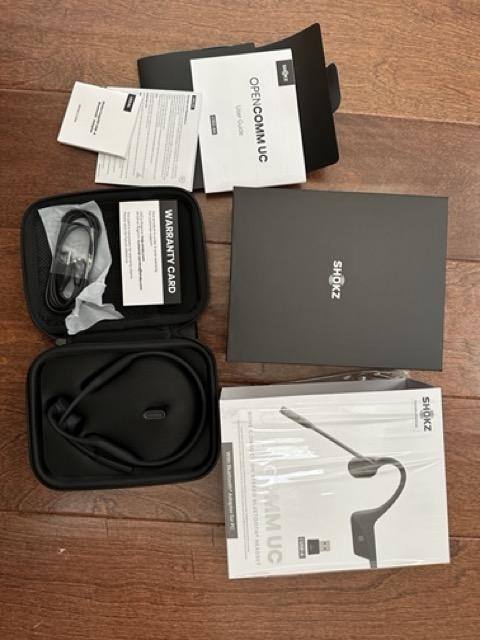 Shokz OpenComm UC Wireless Bone Conduction Stereo Bluetooth