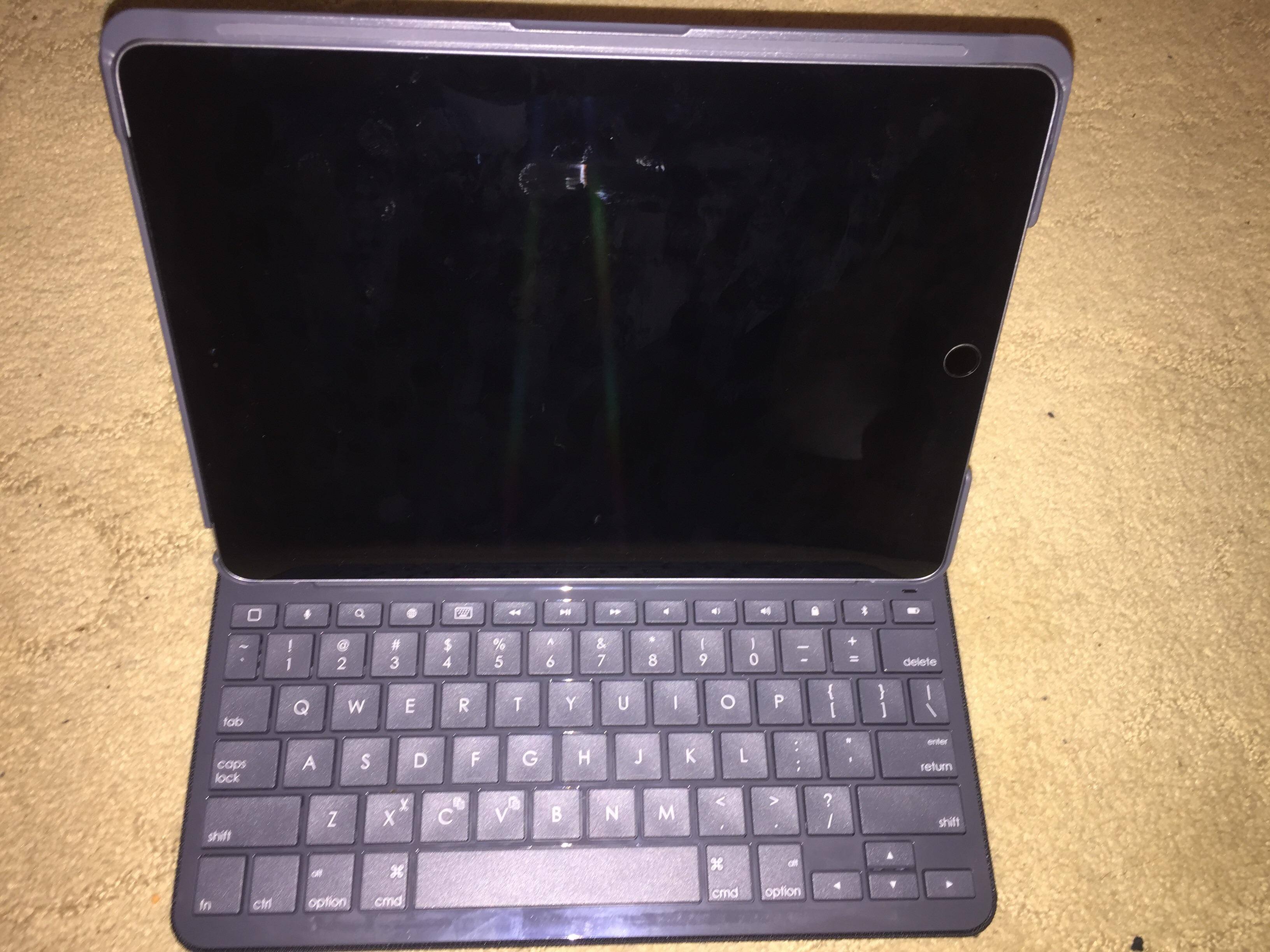 Logitech-Slim Keyboard Folio Case, click to load a larger version