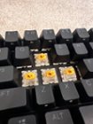 Keycaps removed to expose the beautiful OptiPoint Optical Switches, click to load a larger version