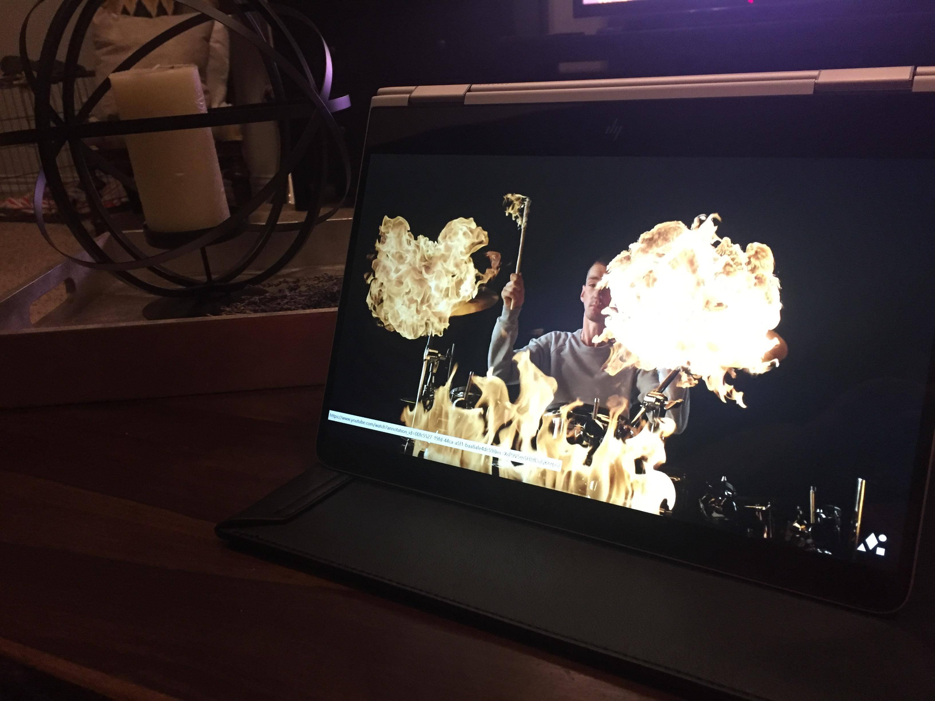 Awesome video quality and it stands up!, click to load a larger version