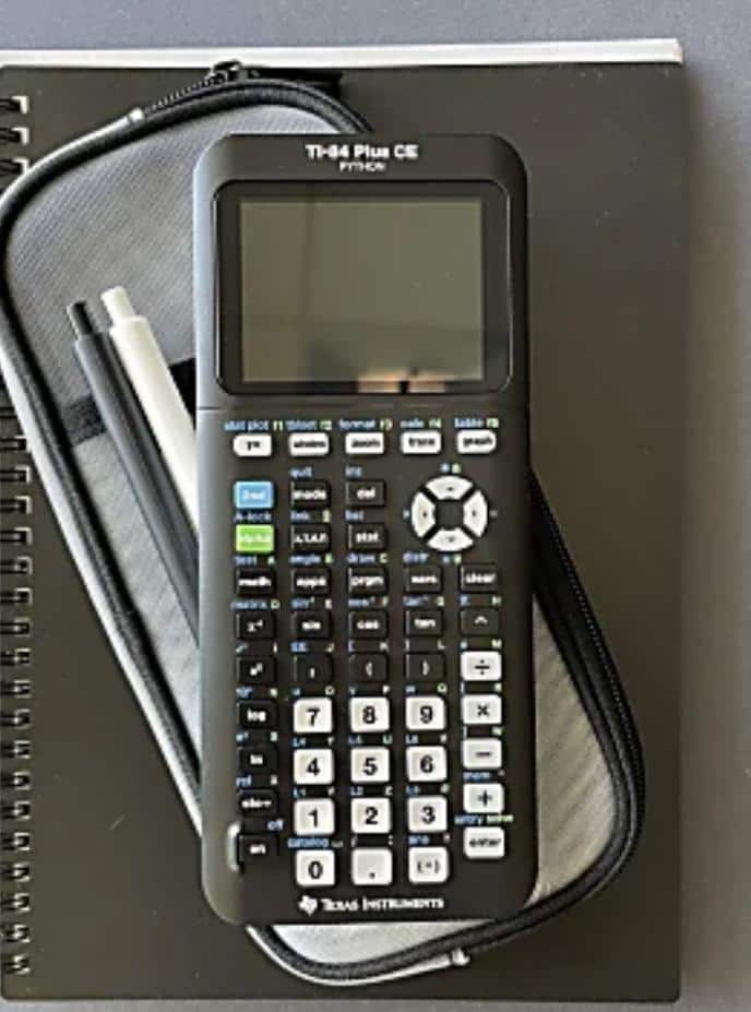 Texas Instruments TI 84 Plus CE Graphing Calculator Radical Red