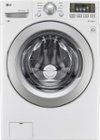 LG - 4.5 Cu. Ft. 9-Cycle Front-Loading Washer - White, click to load a larger version