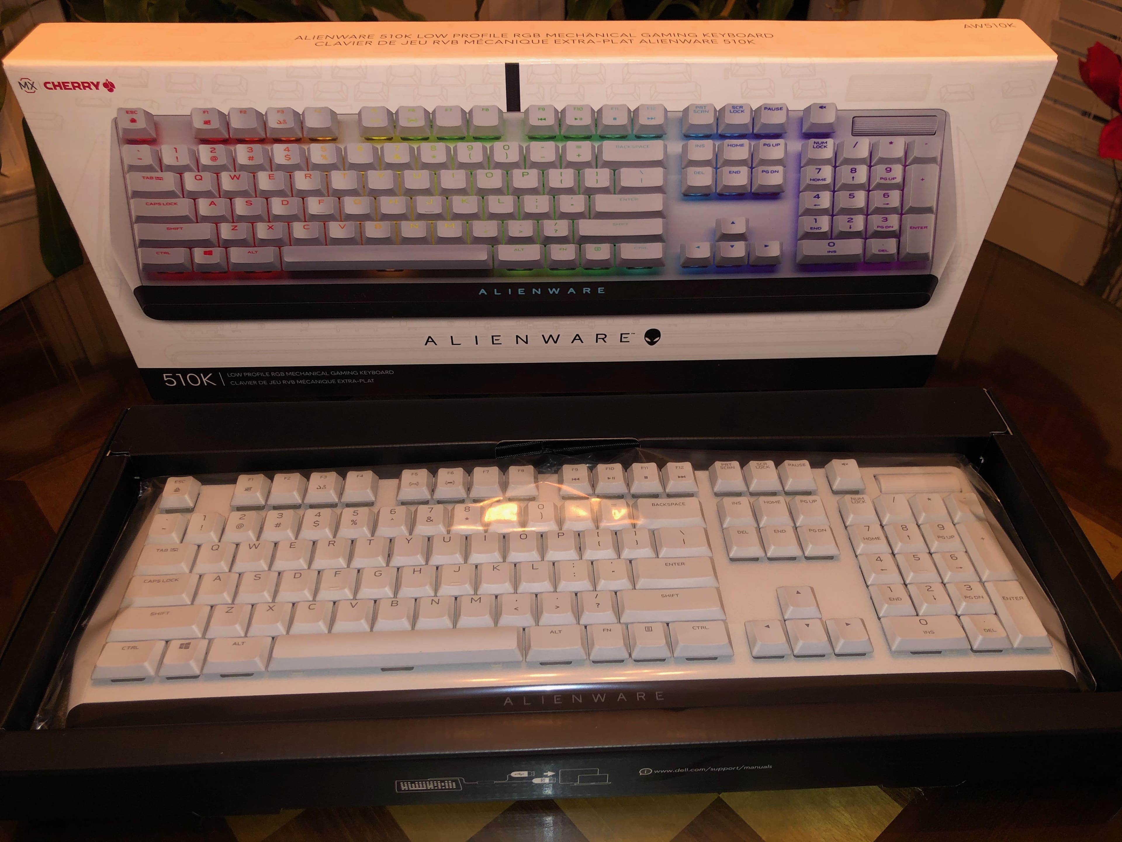 Alienware AW510K Full size Wired Mechanical CHERRY MX Low Profile