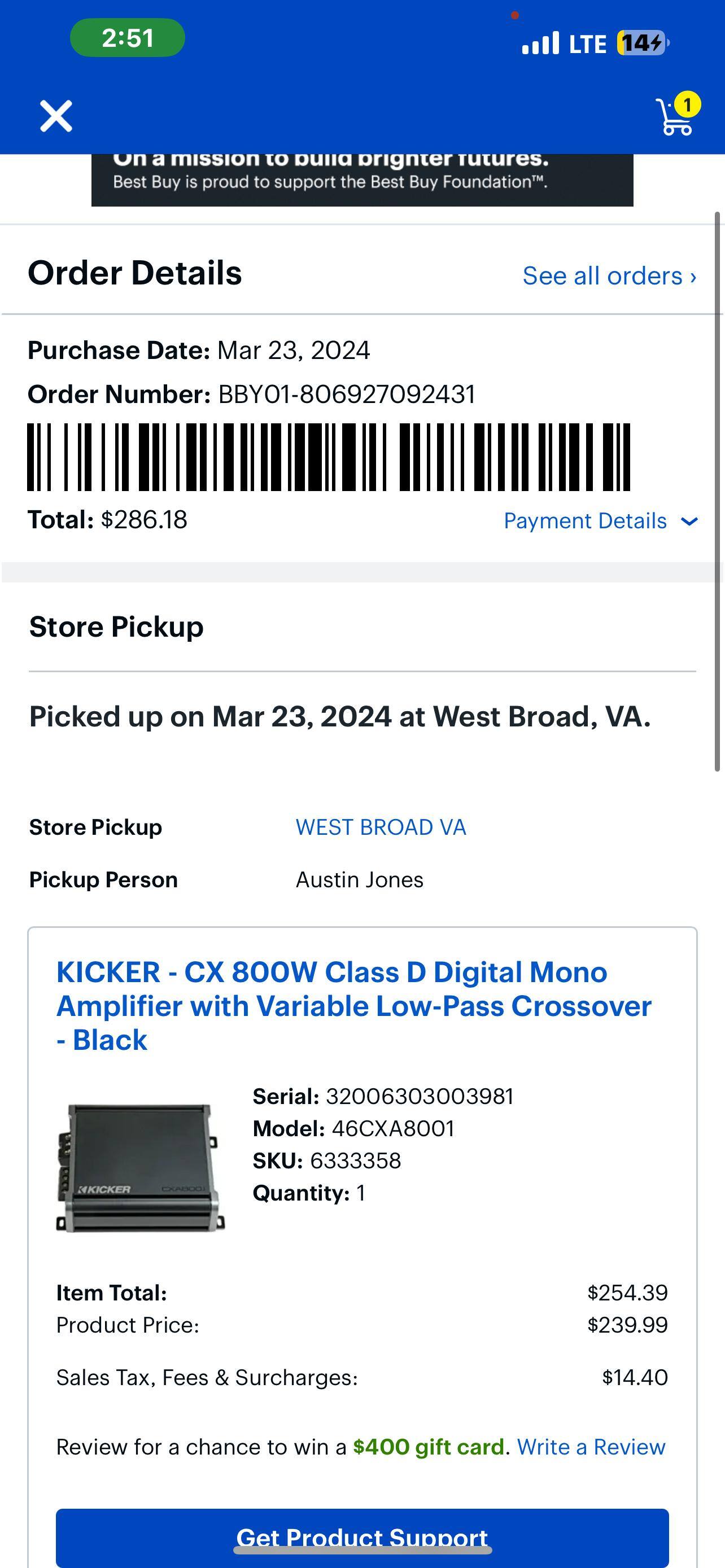 Customer provided, click to load a larger version