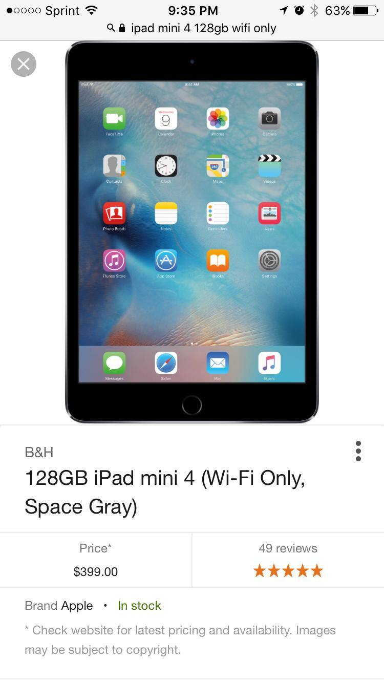 iPad - 型番iPad mini 4 Wifi 大容量128GB MK9P2J/A Amazon.com : Apple iPad Mini 4 (Wi-Fi, 128GB) - Space Gray