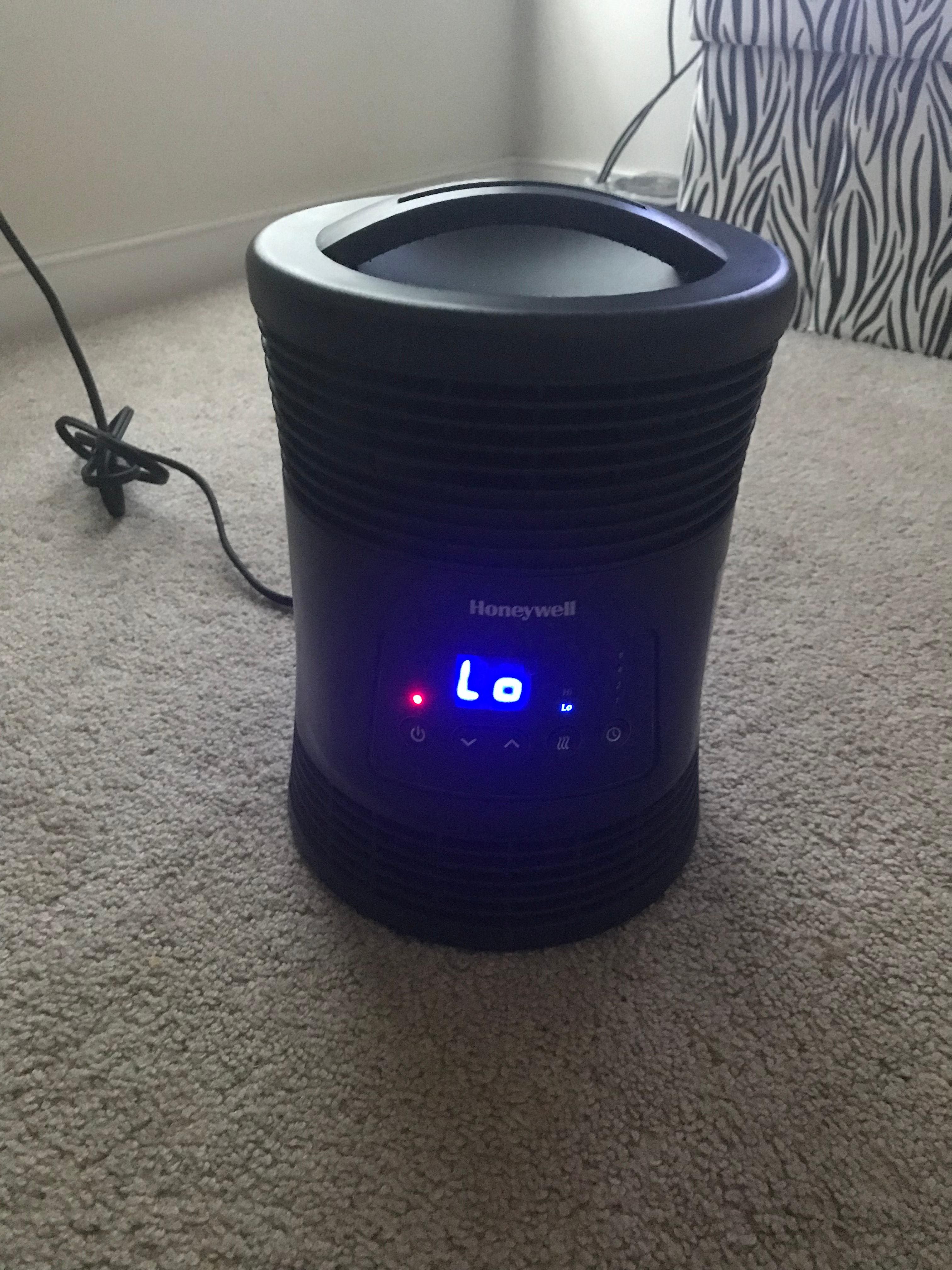 Best Buy Honeywell Home Digital Fan Forced Heater Black Hhf370b