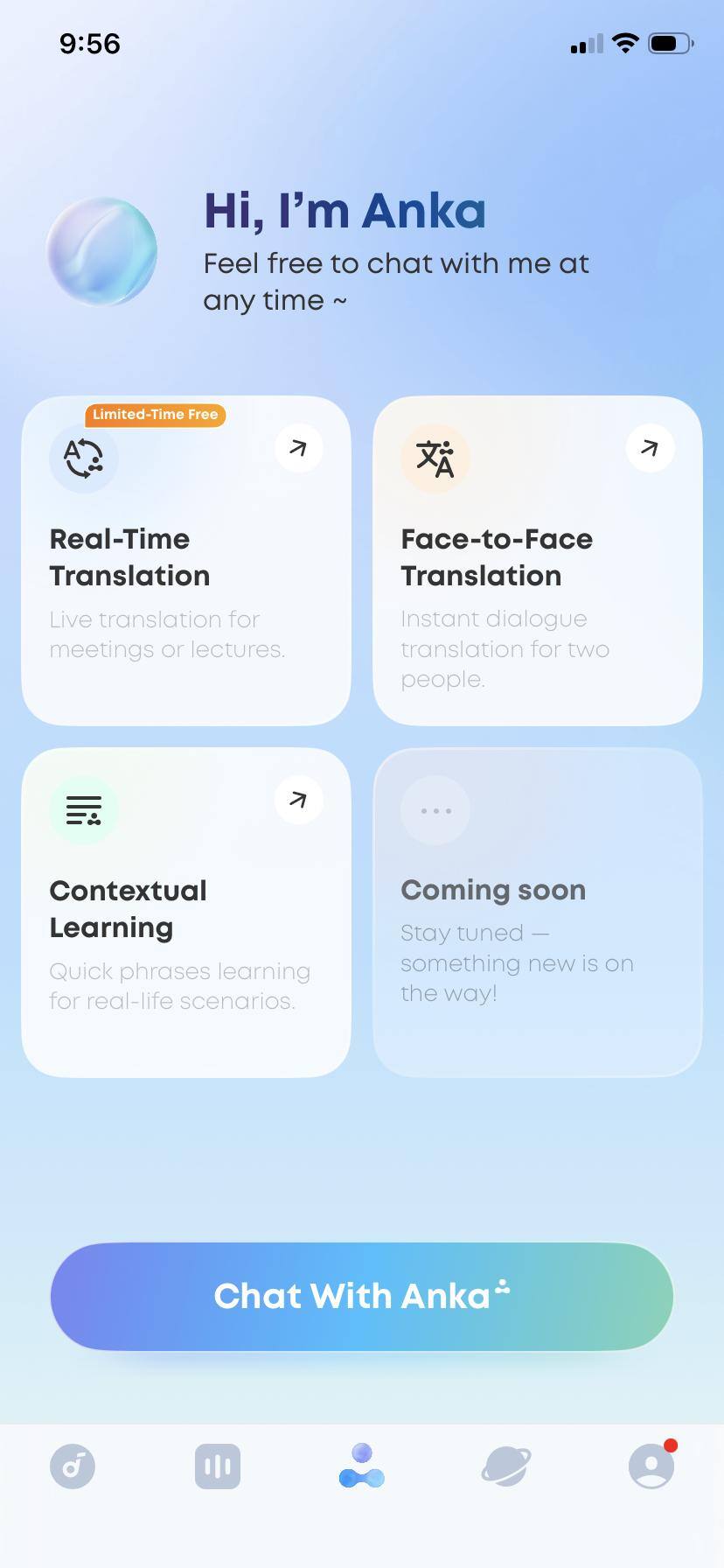 The earbuds are able to help translate over 100 languages!, click to load a larger version