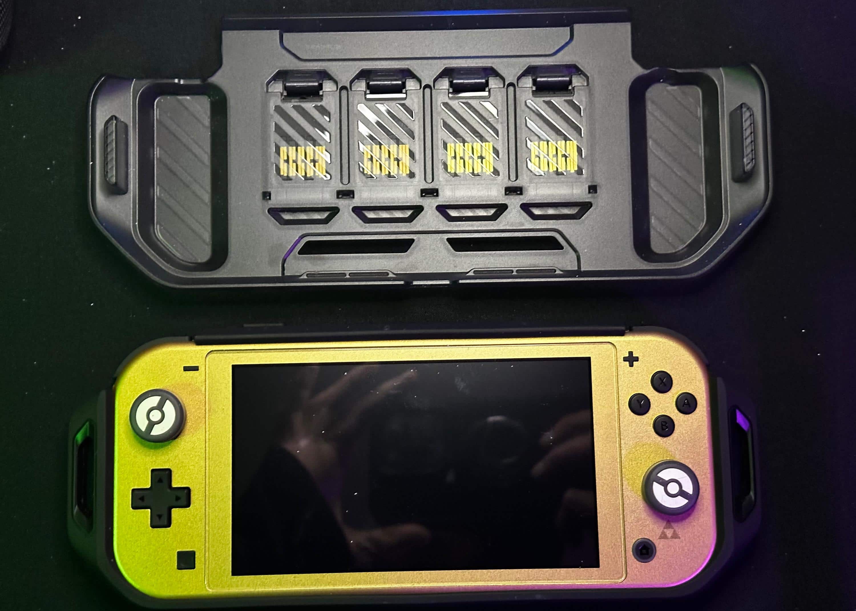 Switch Lite: Hyrule Edition with Bonus Nintendo Switch Online +