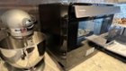 Note the HomeCHEF size compared with the well known KitchenAid Mixer., click to load a larger version