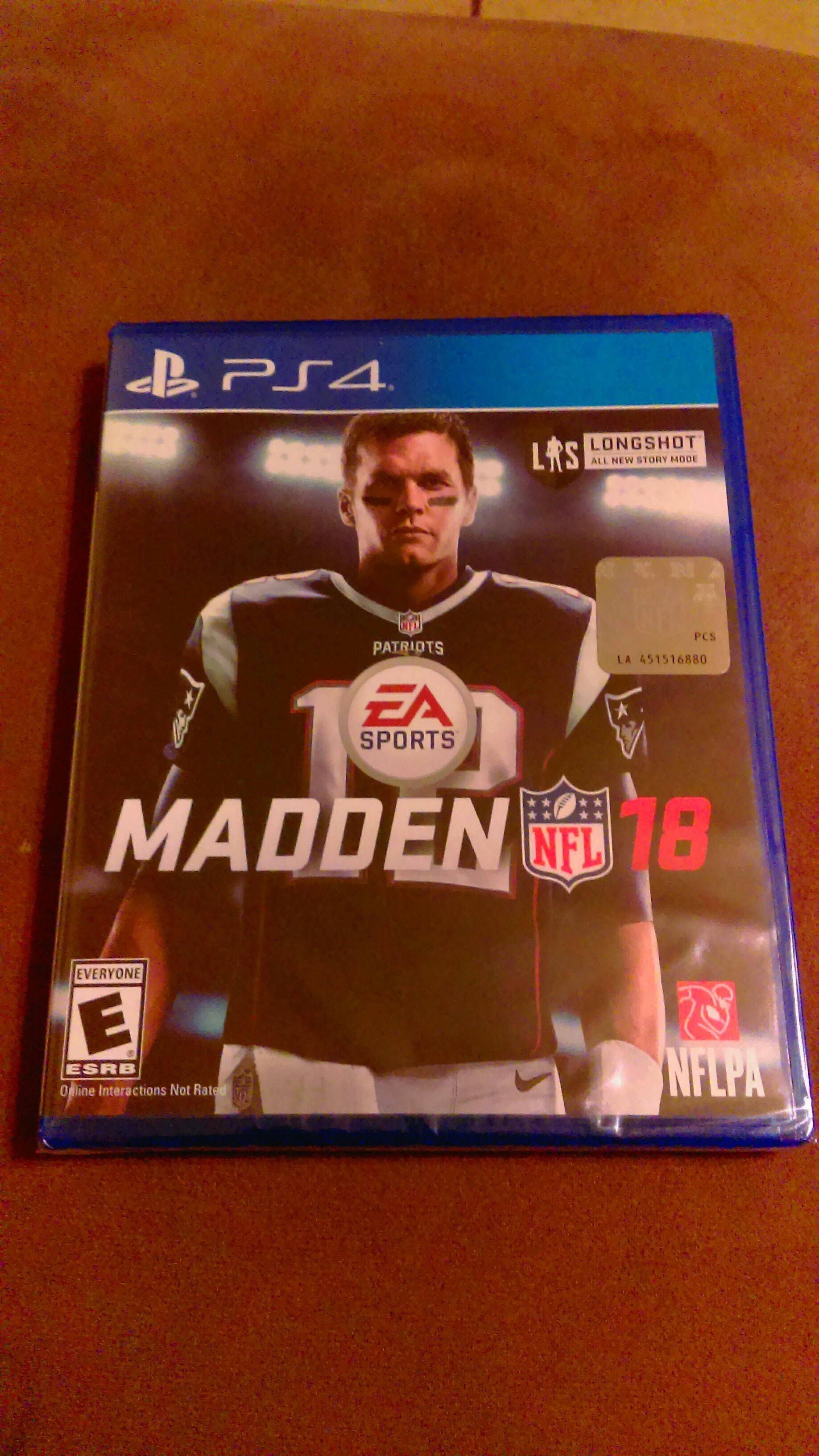 Madden NFL 2018, click to load a larger version
