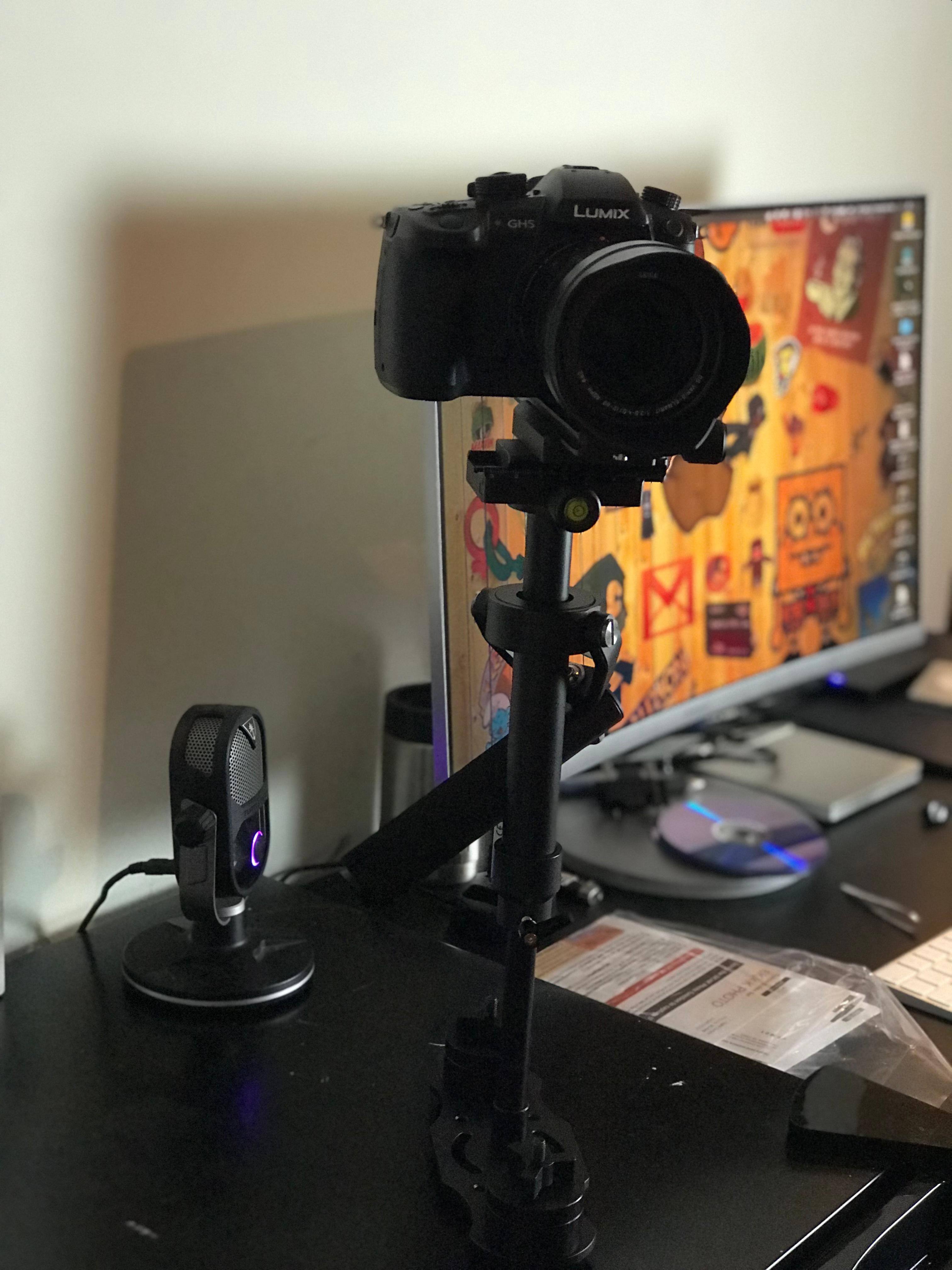 GH5+Steady Cam, click to load a larger version