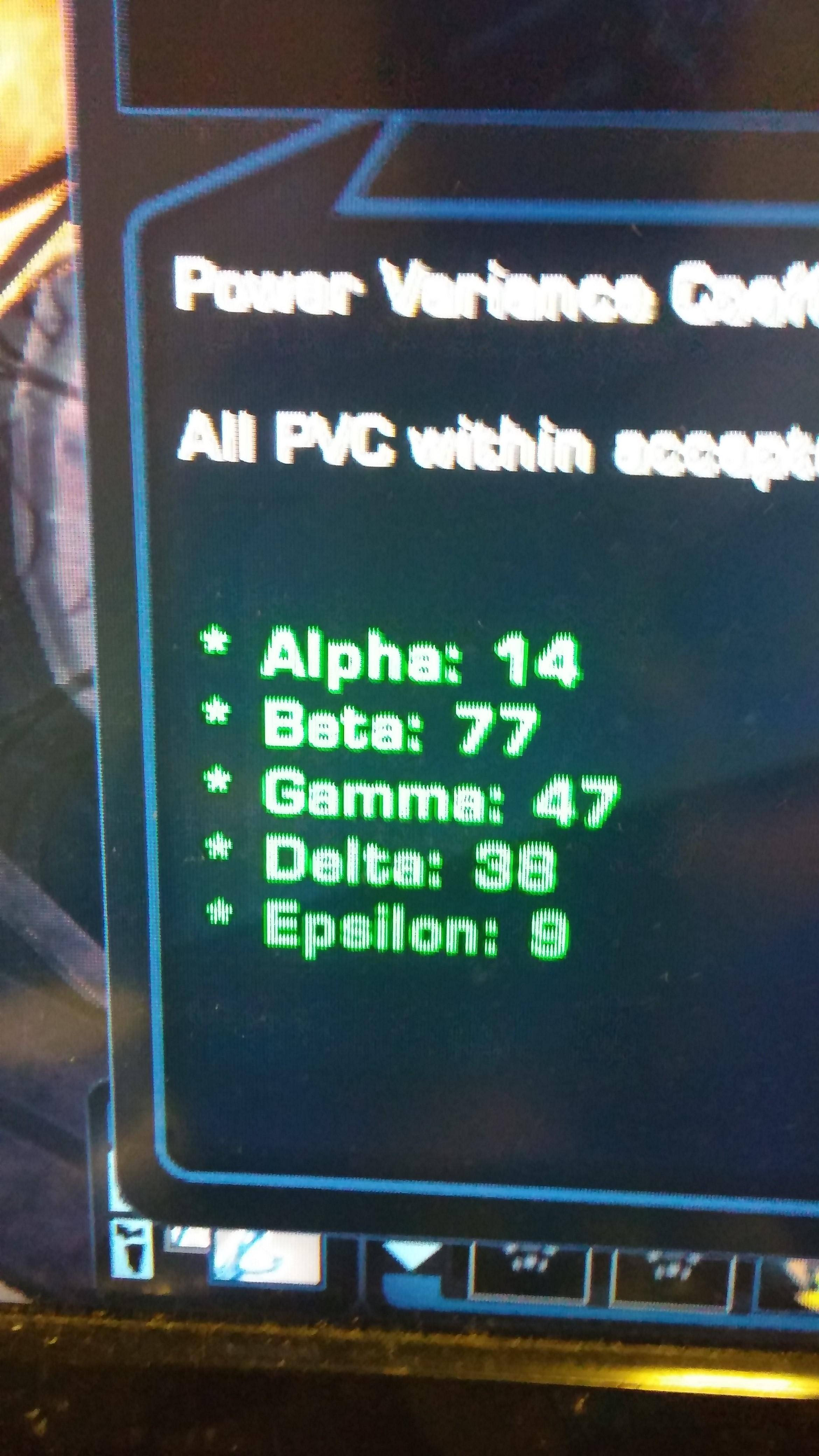 I was playing Season 10 - The Iconians War, click to load a larger version