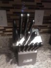 KitchenAid KKFTR14SL Classic 14-Piece Knife Set Silver KKFTR14SL - Best Buy