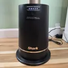 LED status lights and function button on the fan base, click to load a larger version