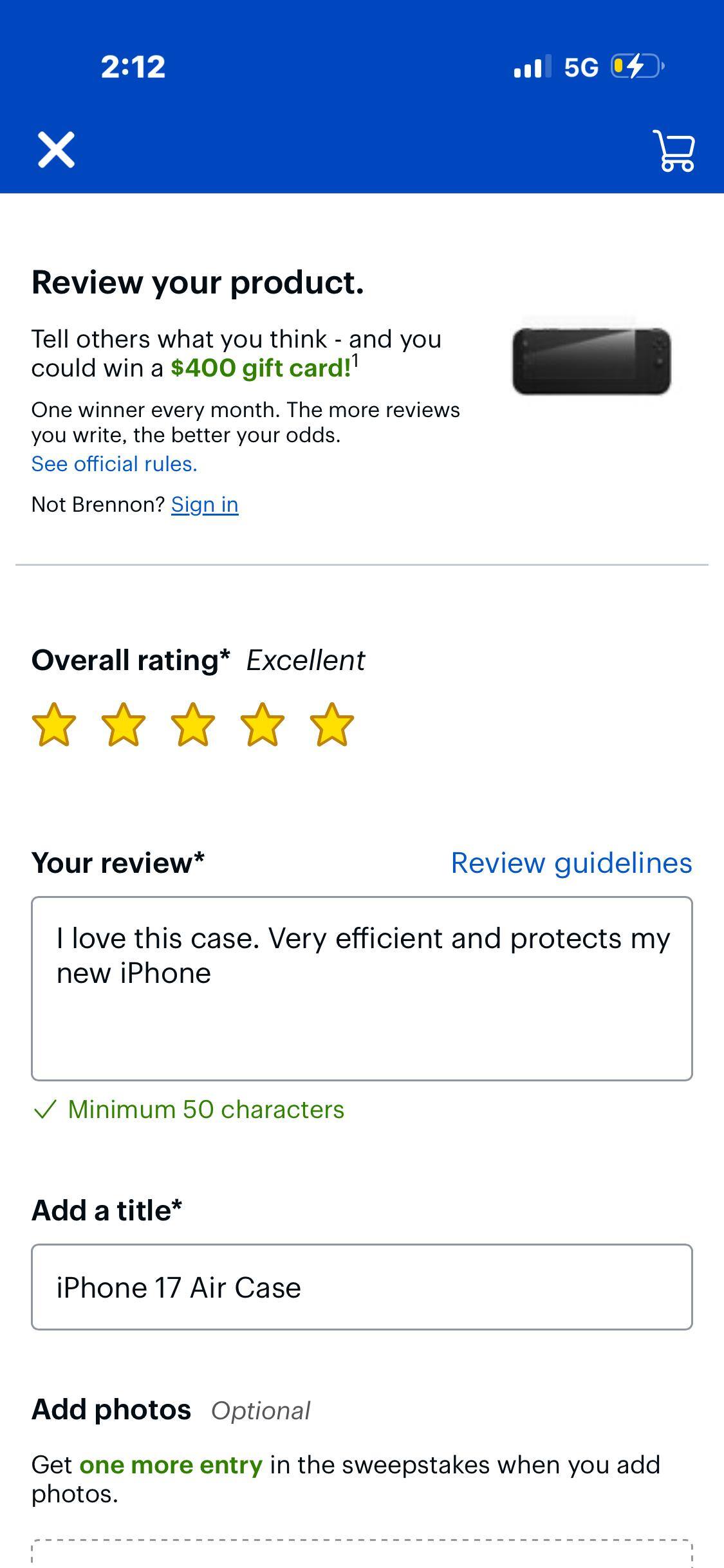 Customer provided, click to load a larger version