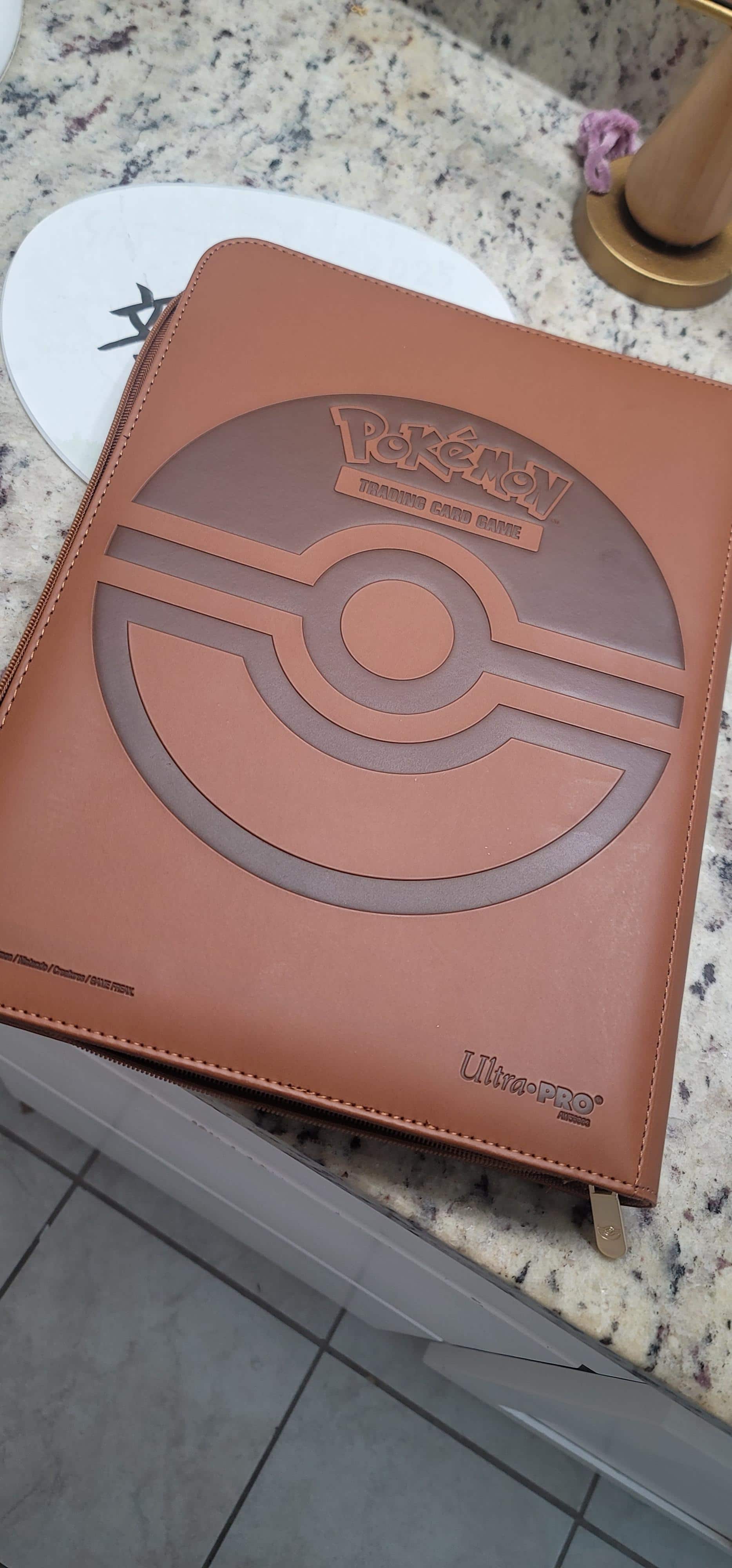 pokemon cards chesnaught Premium Pokémon Binder Fits Toploaded & Sleeved Cards In One – Card Prison main image 0
