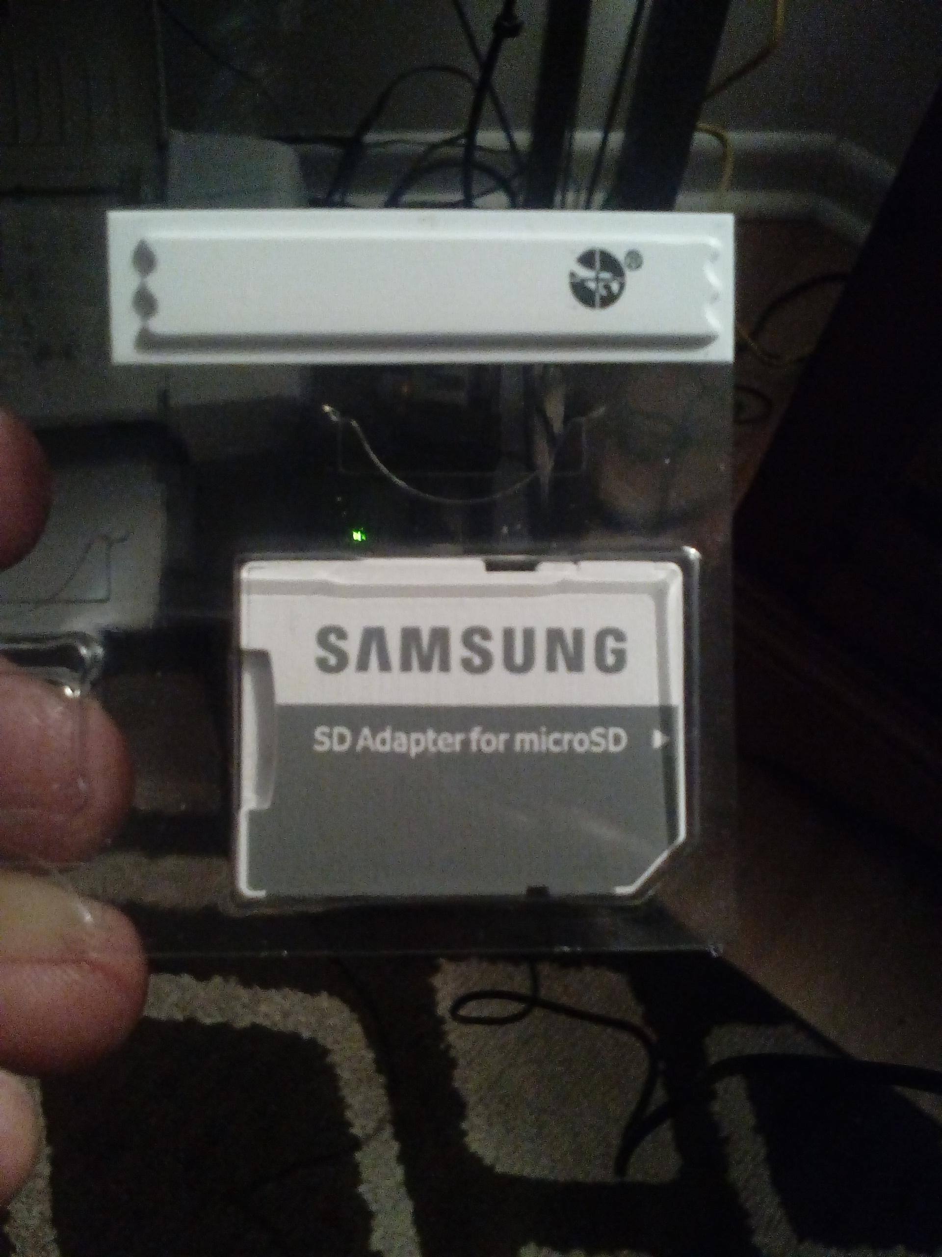 Adapter for the SD card, click to load a larger version