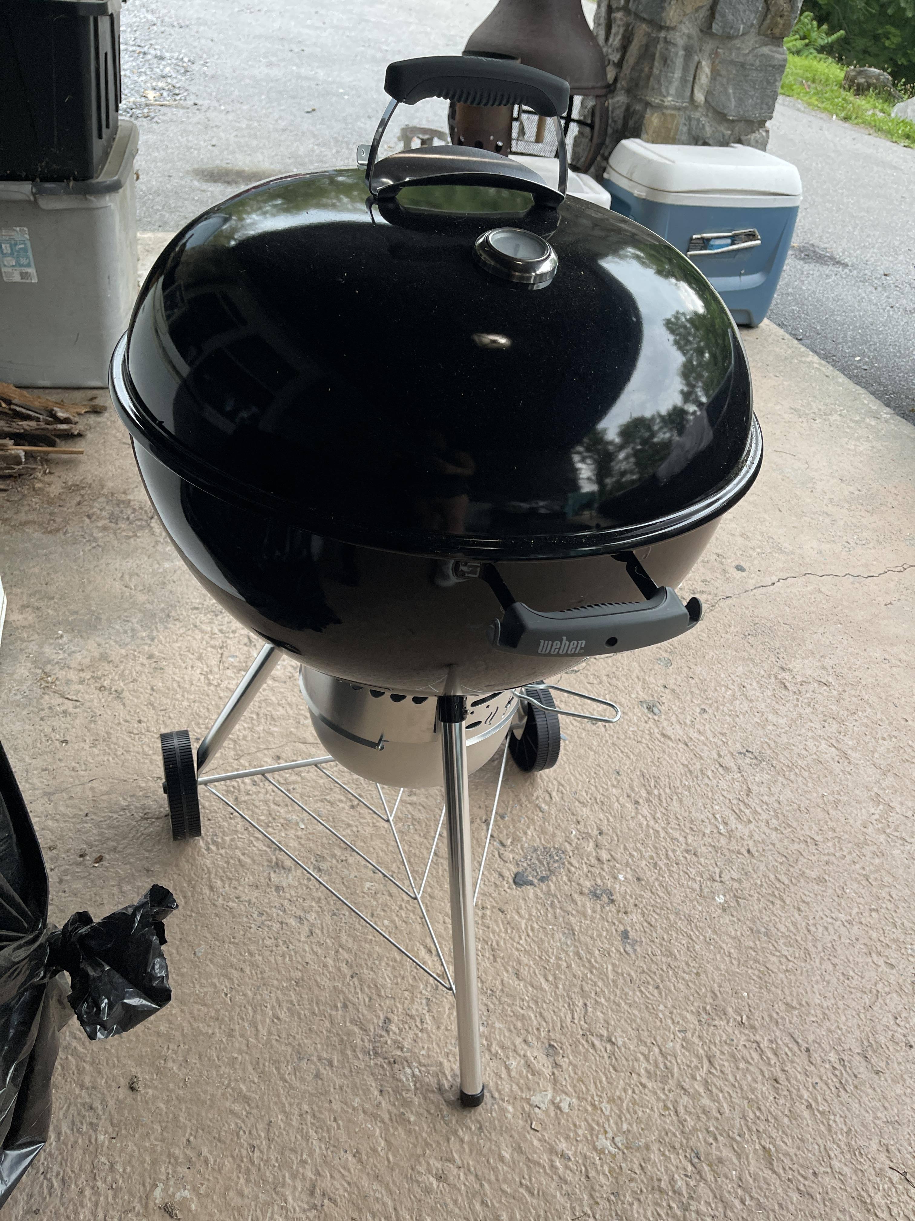 Charcoal Grill West Bend Wi Weber Original Kettle Premium Charcoal